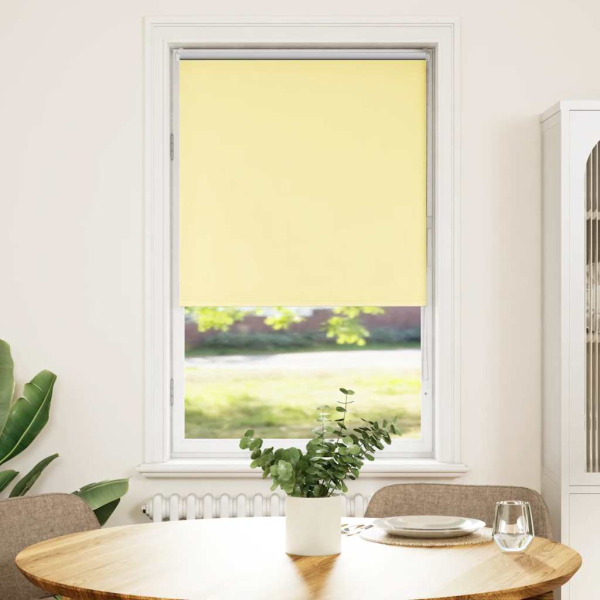 vidaXL Στόρι Συσκότισης Κίτρινο 75x150 εκ. Πλάτος Υφάσματος 70,7 εκ. Πολυεστέρας