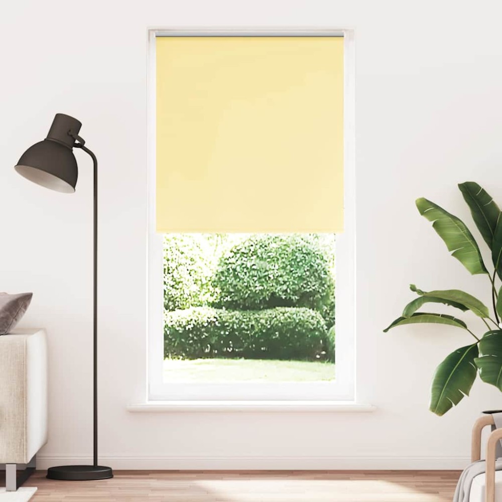 vidaXL Στόρι Ρόλερ Συσκότισης Κίτρινο 115x230 εκ. Πλάτος Υφάσματος 110,7 εκ. Πολυεστέρας
