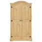 vidaXL Ντουλάπα Corona 102x52x186 εκ. από Μασίφ Ξύλο Πεύκου