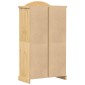 vidaXL Ντουλάπα Corona 102x52x186 εκ. από Μασίφ Ξύλο Πεύκου