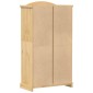 vidaXL Ντουλάπα Corona 102x52x186 εκ. από Μασίφ Ξύλο Πεύκου