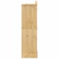 vidaXL Ντουλάπα Corona 151,5x52x186 εκ. από Μασίφ Ξύλο Πεύκου