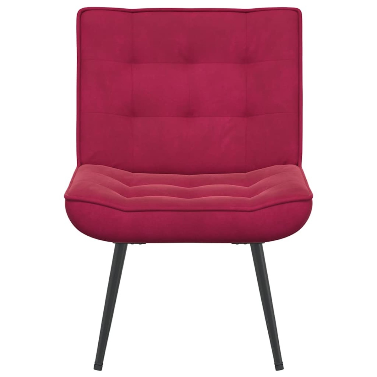 vidaXL Καρέκλα χαλάρωσης Wine Red 64x74x84 cm Velvet