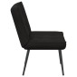 vidaXL Καρέκλα χαλάρωσης Μαύρη 64x74x84 cm Βελούδο