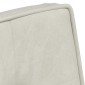 vidaXL Καρέκλα χαλάρωσης Κρέμα 64x74x84 cm Βελούδο