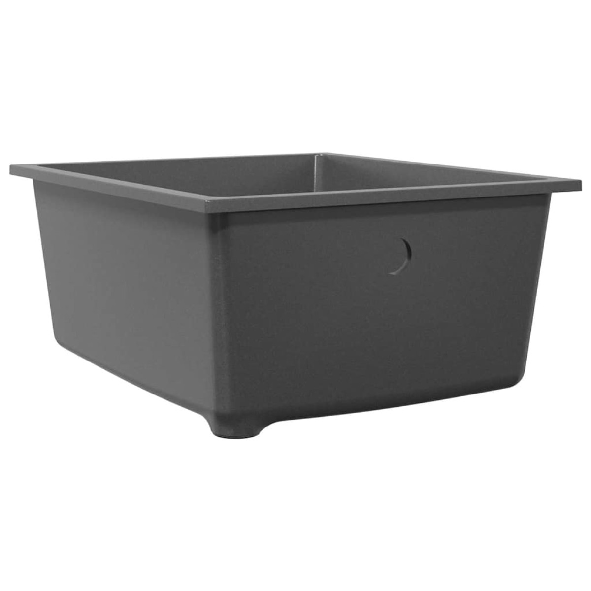 vidaXL Σιντρινο κουζίνας Γκρι 38 x 44 x 20 εκ. Γρανίτης