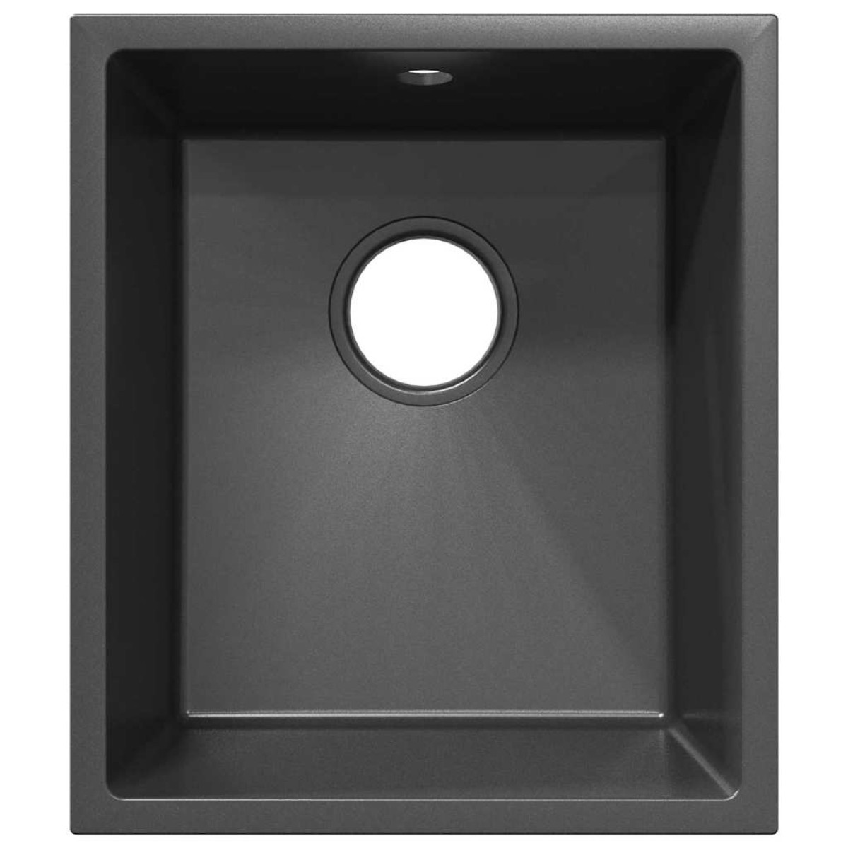 vidaXL Σιντρινο κουζίνας Γκρι 38 x 44 x 20 εκ. Γρανίτης