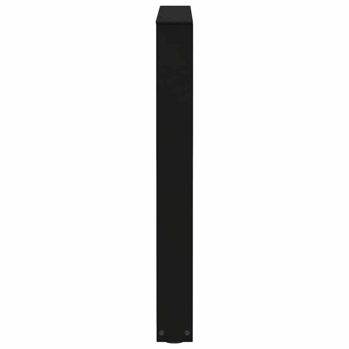 vidaXL Πόδια Τραπεζαρίας Σχήματος V 2 τεμ. Μαύρο 60x(72-73,3) εκ. Ατσάλι