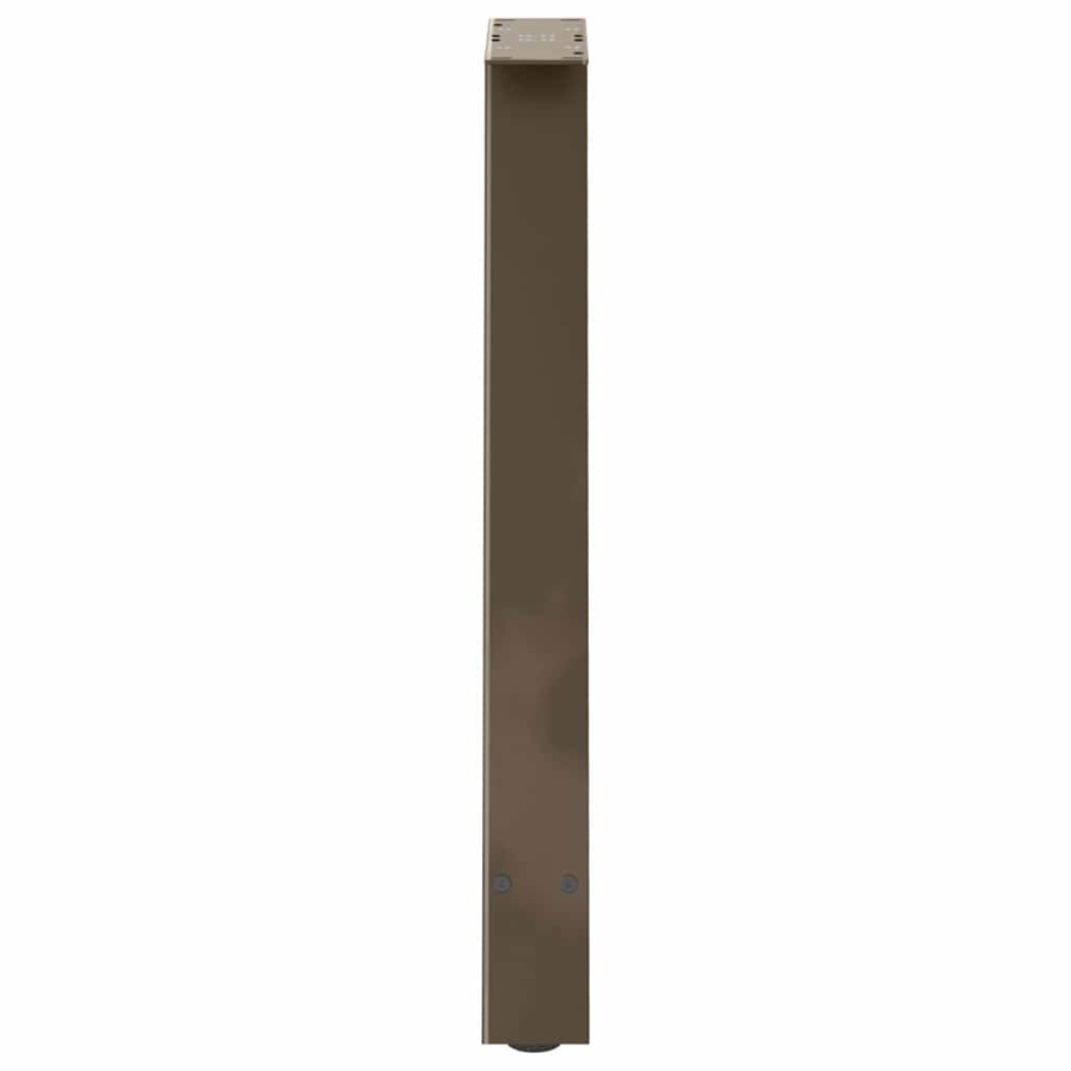 vidaXL Πόδια Τραπεζαρίας Σχήματος Α 2 τεμ. 50x(72-73) εκ. Ατσάλι