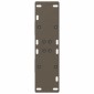 vidaXL Πόδια Τραπεζαρίας Σχήματος Α 2 τεμ. 50x(72-73) εκ. Ατσάλι