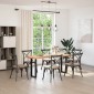 vidaXL Πόδια Κονσόλας σε Σχήμα U 2 τεμ. Μαύρο 38x(72-73) εκ. Ατσάλι