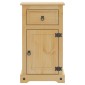 vidaXL Ντουλάπι Μπάνιου Corona 45x33x80 εκ. από Μασίφ Ξύλο Πεύκου