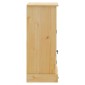 vidaXL Ντουλάπι Μπάνιου Corona 45x33x80 εκ. από Μασίφ Ξύλο Πεύκου