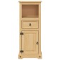 vidaXL Ντουλάπι Μπάνιου Corona 45x33x110 εκ. από Μασίφ Ξύλο Πεύκου