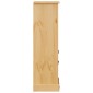 vidaXL Ντουλάπι Μπάνιου Corona 45x33x110 εκ. από Μασίφ Ξύλο Πεύκου