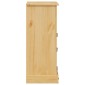 vidaXL Ντουλάπι Μπάνιου Corona 70x33x80 εκ. από Μασίφ Ξύλο Πεύκου