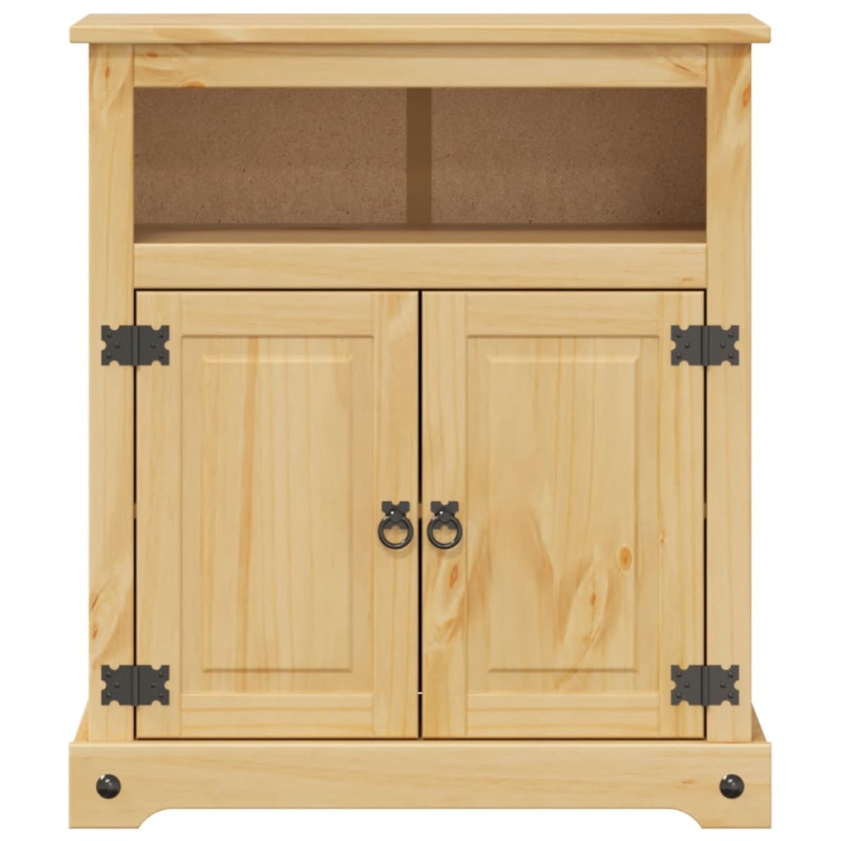 vidaXL Ντουλάπι Μπάνιου Corona 70x33x80 εκ. από Μασίφ Ξύλο Πεύκου