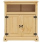 vidaXL Ντουλάπι Μπάνιου Corona 70x33x80 εκ. από Μασίφ Ξύλο Πεύκου