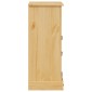 vidaXL Ντουλάπι Μπάνιου Corona 70x33x80 εκ. από Μασίφ Ξύλο Πεύκου