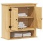 vidaXL Ντουλάπι Μπάνιου Επιτ. Corona 70x33x71,5εκ. Μασίφ Ξύλο Πεύκου