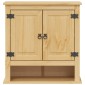 vidaXL Ντουλάπι Μπάνιου Επιτ. Corona 70x33x71,5εκ. Μασίφ Ξύλο Πεύκου