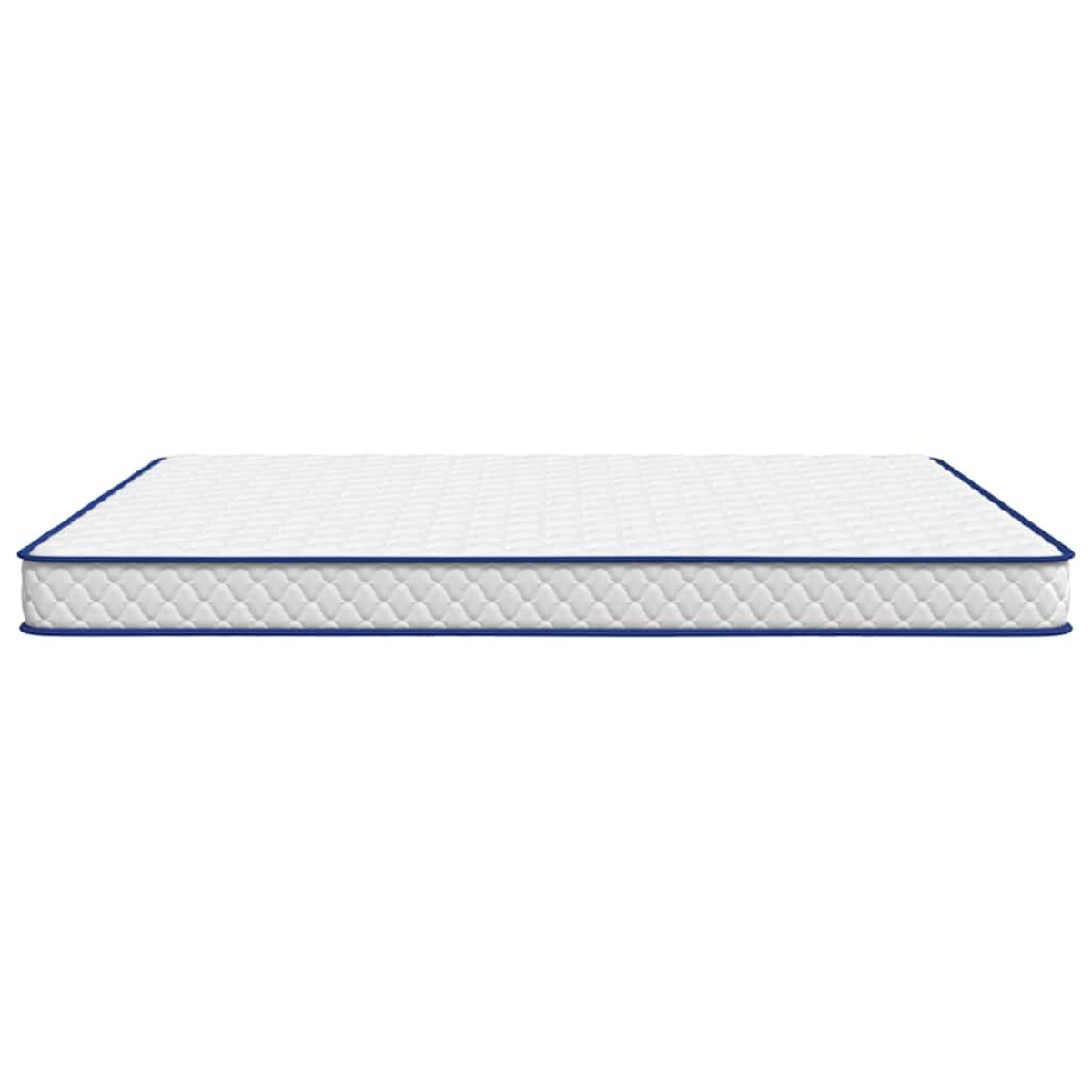 vidaXL Στρώμα με Αφρό Μνήμης Λευκό 200x200x17 εκ. μαλακό