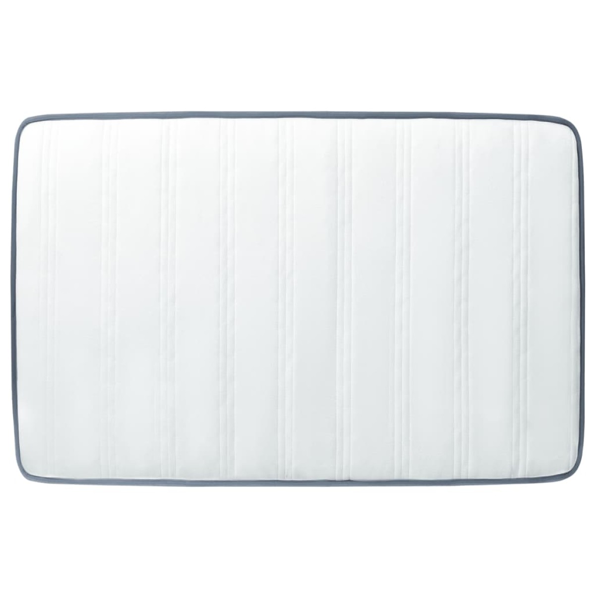 vidaXL Στρώμα Boxspring 190x140x20 εκ. μέτριας απαλότητας Υφασμάτινο