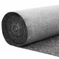 vidaXL Στεγανό Γάζα Πεδίου 1 x 10 m Πολυεστέρας και Βαμβάκι Γκρι