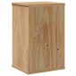 vidaXL Ντουλάπι Μπάνιου Επιτοίχιο OTTA 35x30x55 εκ. Μασίφ Ξύλο Πεύκου