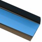 vidaXL Προστατευτικά ακμών σκάλας 10 τμχ. Καφέ 67 x 3.5 x 3 εκ