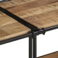 vidaXL Έπιπλο Τηλεόρασης 160x42x40 εκ. Μασίφ Ακατέργ. Ξύλο Μάνγκο