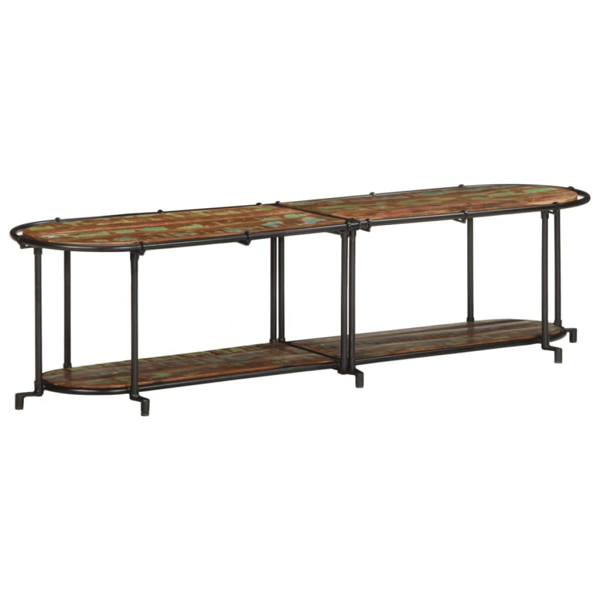 ντουλάπι τηλεόρασης vidaXL 160x42x40 cm από μασίφ ξύλο αναγεννημένο