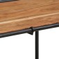 vidaXL Τραπέζι Κονσόλα 110x42x76 εκ. από Μασίφ Ξύλο Ακακίας