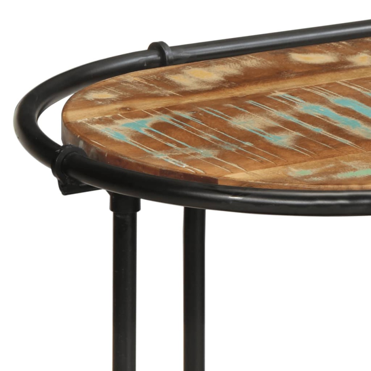 vidaXL Κονσόλα Τραπέζι 110x42x76 εκ. από Μασίφ Ανακυκλωμένο Ξύλο