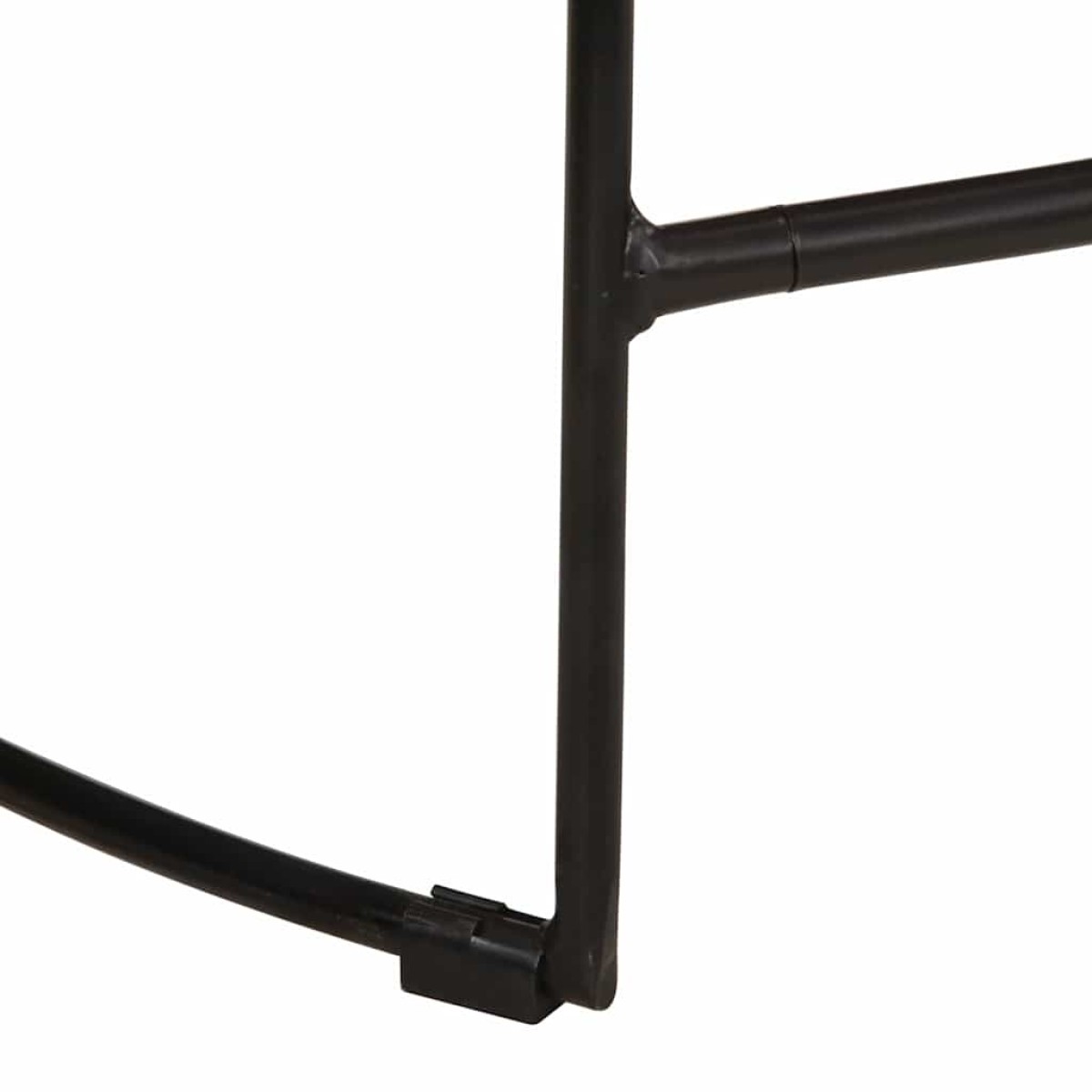 vidaXL Σκαμπό Μπαρ 2 τεμ. 49x43x88 εκ. από Μασίφ Ξύλο Μάνγκο