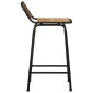 vidaXL Bar Stools 2 τεμάχια 46x35,5x80 cm Στερεό ξύλο Rough Mango