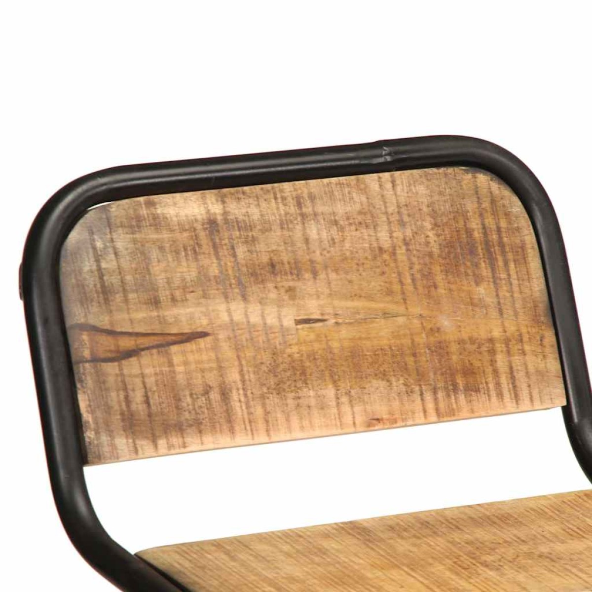vidaXL Bar Stools 2 τεμάχια 46x35,5x80 cm Στερεό ξύλο Rough Mango