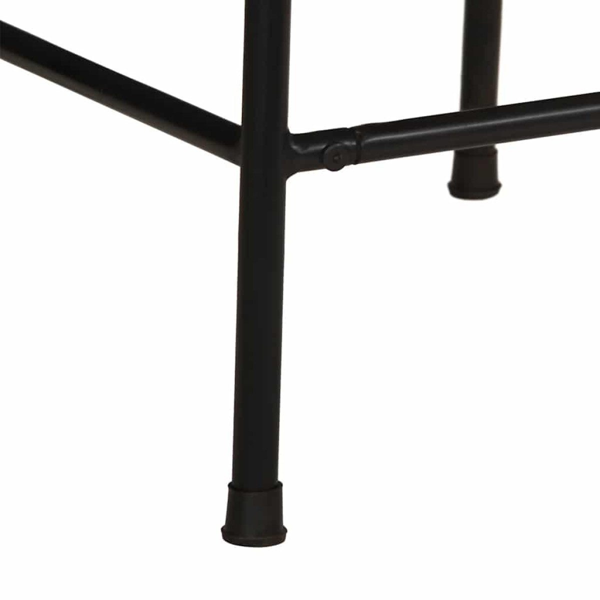 vidaXL Σκαμπό Μπαρ 2 τεμ. 46x35,5x80 εκ. Μασίφ Ανακυκλωμένο Ξύλο