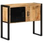 vidaXL Ντουλάπι κονσόλας 90x35x75 cm Μασίφ ακατέργαστο ξύλο Μάνγκο