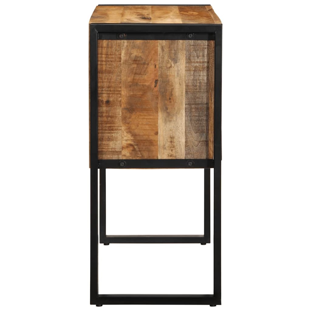 vidaXL Ντουλάπι κονσόλας 90x35x75 cm Μασίφ ακατέργαστο ξύλο Μάνγκο