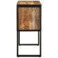 vidaXL Ντουλάπι κονσόλας 90x35x75 cm Μασίφ ακατέργαστο ξύλο Μάνγκο