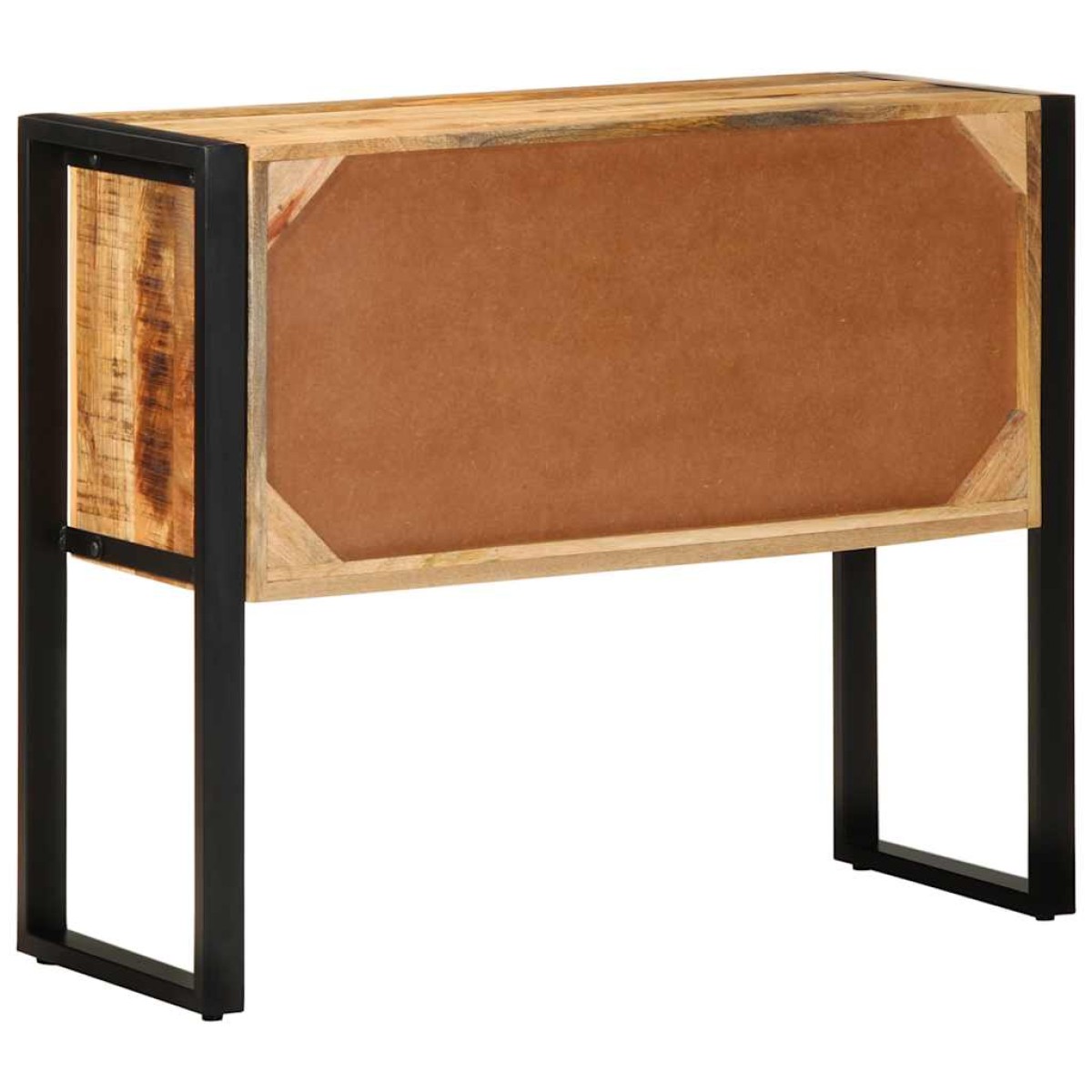 vidaXL Ντουλάπι κονσόλας 90x35x75 cm Μασίφ ακατέργαστο ξύλο Μάνγκο