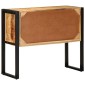vidaXL Ντουλάπι κονσόλας 90x35x75 cm Μασίφ ακατέργαστο ξύλο Μάνγκο