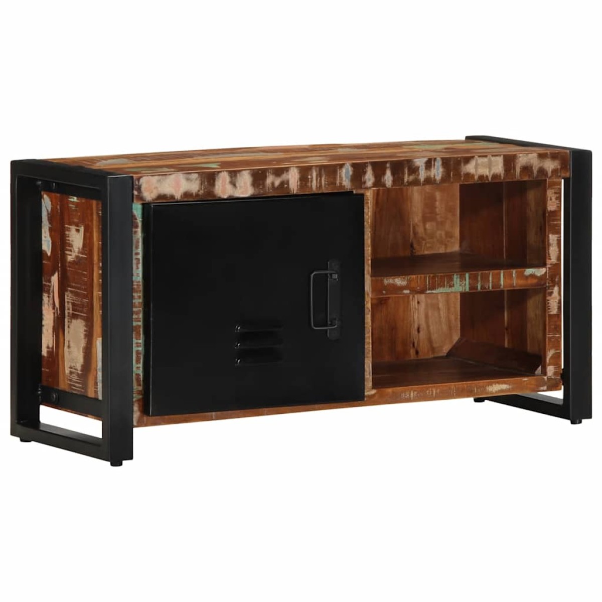 ντουλάπι τηλεόρασης vidaXL 80x30x40 cm Ξύλο μασίφ αναγεννημένο