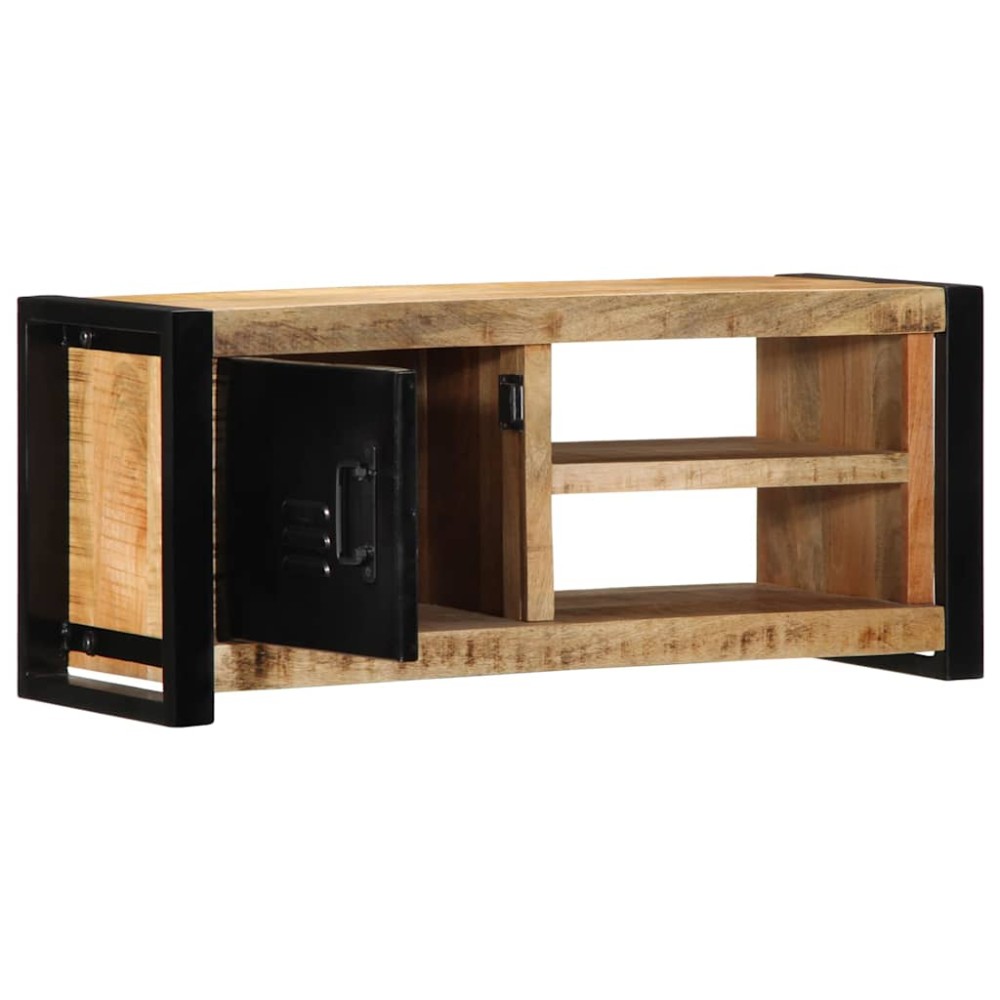 ντουλάπι τηλεόρασης vidaXL 80x30x35 cm Στερεό ακατέργαστο ξύλο Mango