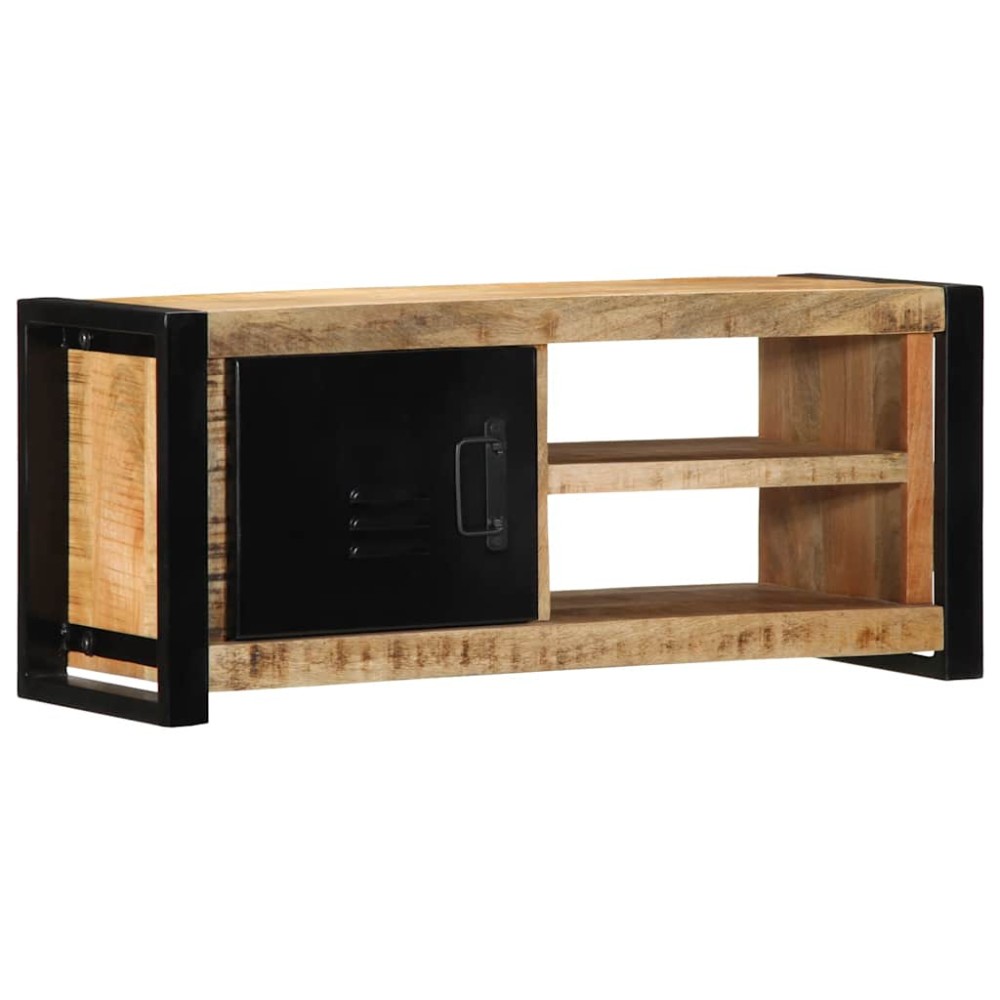 ντουλάπι τηλεόρασης vidaXL 80x30x35 cm Στερεό ακατέργαστο ξύλο Mango