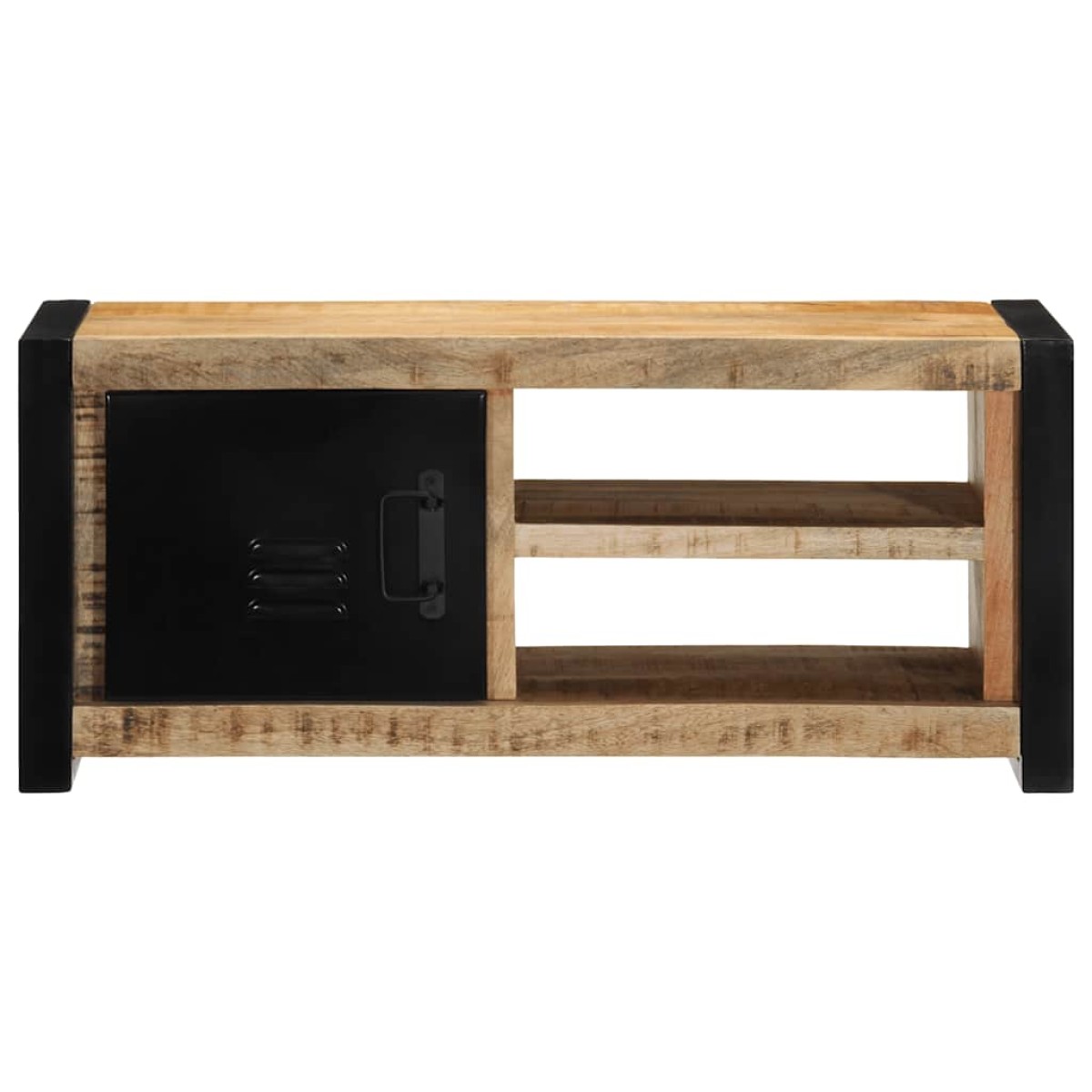 ντουλάπι τηλεόρασης vidaXL 80x30x35 cm Στερεό ακατέργαστο ξύλο Mango