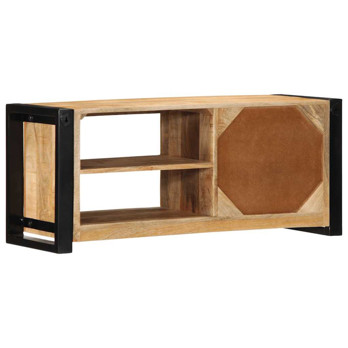ντουλάπι τηλεόρασης vidaXL 80x30x35 cm Στερεό ακατέργαστο ξύλο Mango