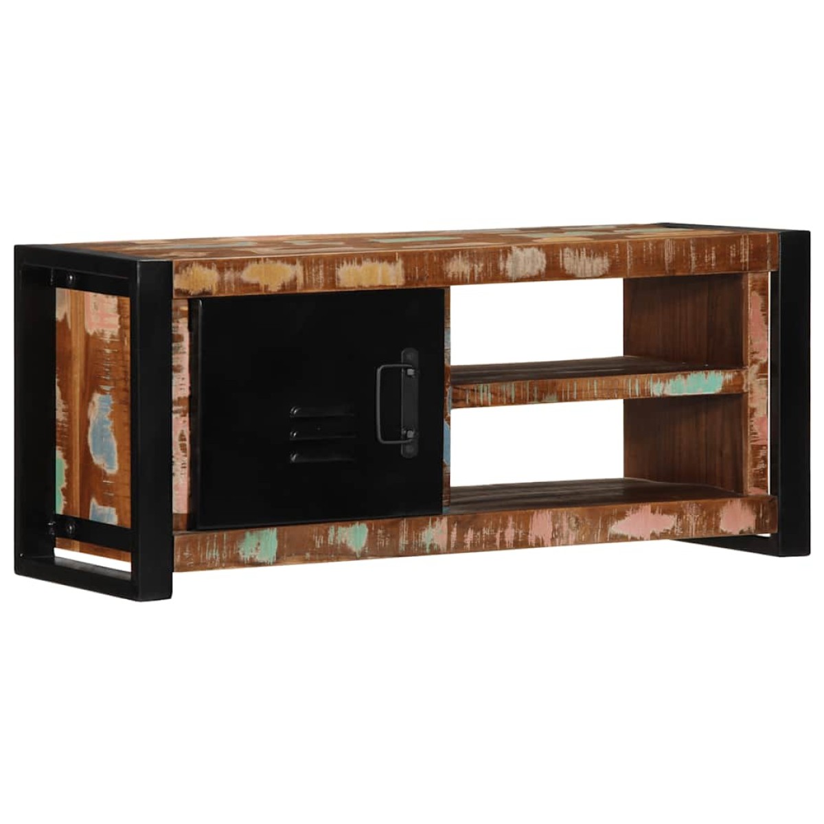 ντουλάπι τηλεόρασης vidaXL 80x30x35 cm από μασίφ ξύλο αναγεννημένο