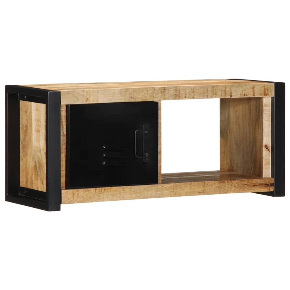ντουλάπι τηλεόρασης vidaXL 80x30x35 cm Στερεό ακατέργαστο ξύλο Mango